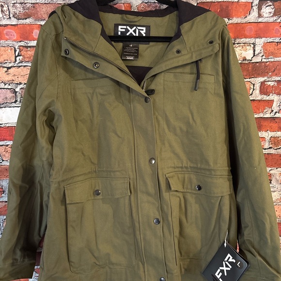 FXR Jackets & Blazers - FXR Olive Utility Jacket with Hood